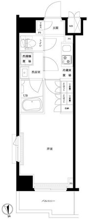 ルーブル新高島平の物件間取画像